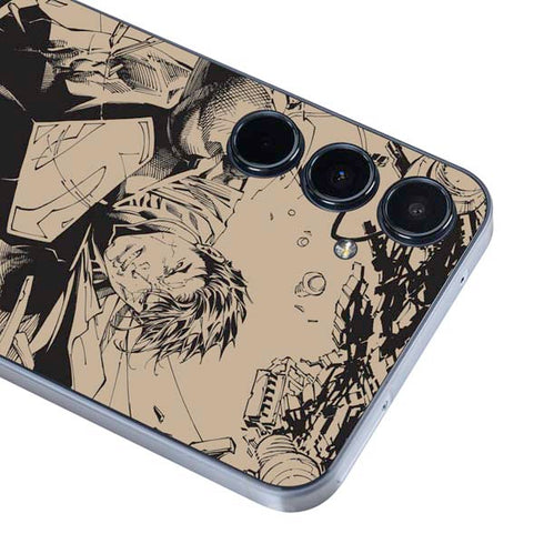 DC Comics Superman Unchained #1 Original Cover Pencils Galaxy A35 5G Skin